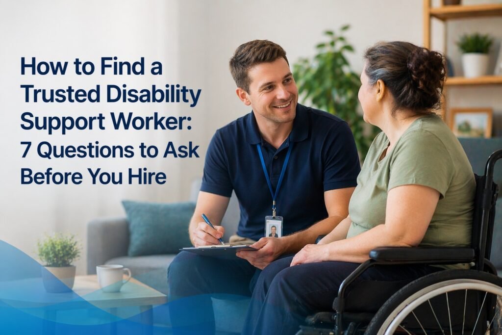 Disability support worker
