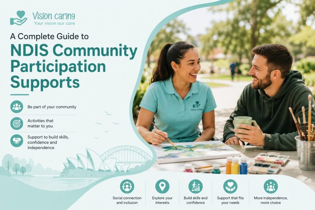 NDIS community participation supports